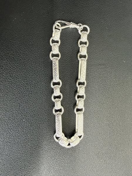 Sterling Silver Gypsy Link Bracelet