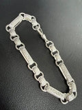 Sterling Silver Gypsy Link Bracelet