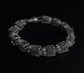 Sterling Silver Block Bracelet