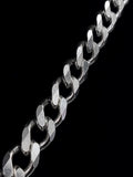 Sterling Silver Flat Link Chain