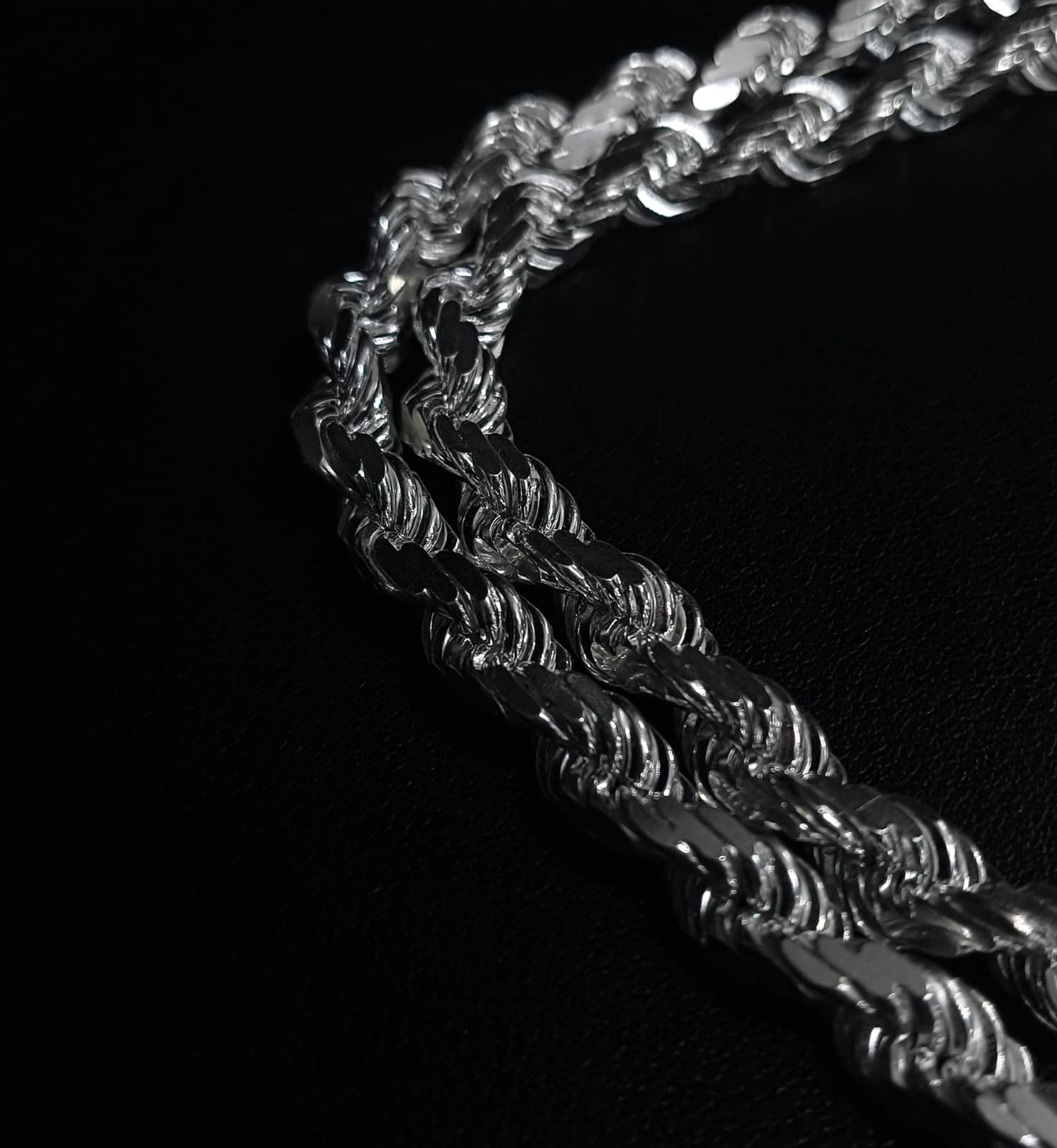 Sterling Silver Rope Chain