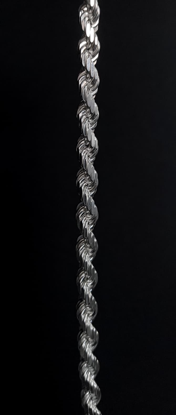 Sterling Silver Rope Bracelet