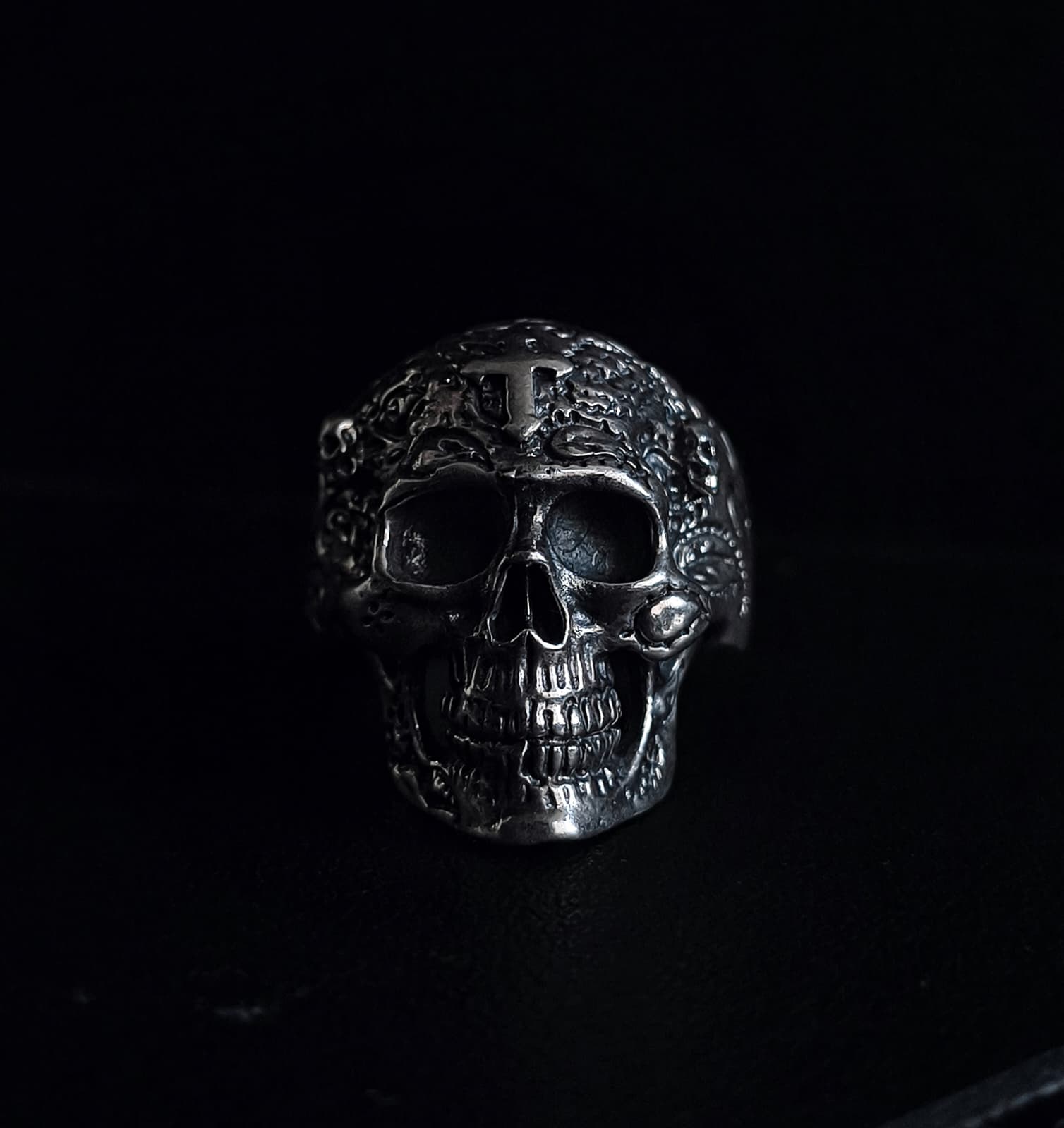 Sterling Silver Los Muertos Ring