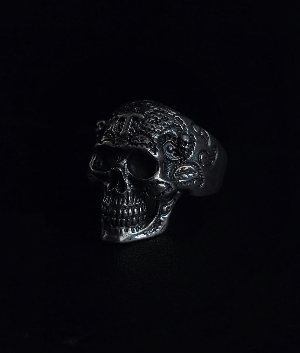 Sterling Silver Los Muertos Ring