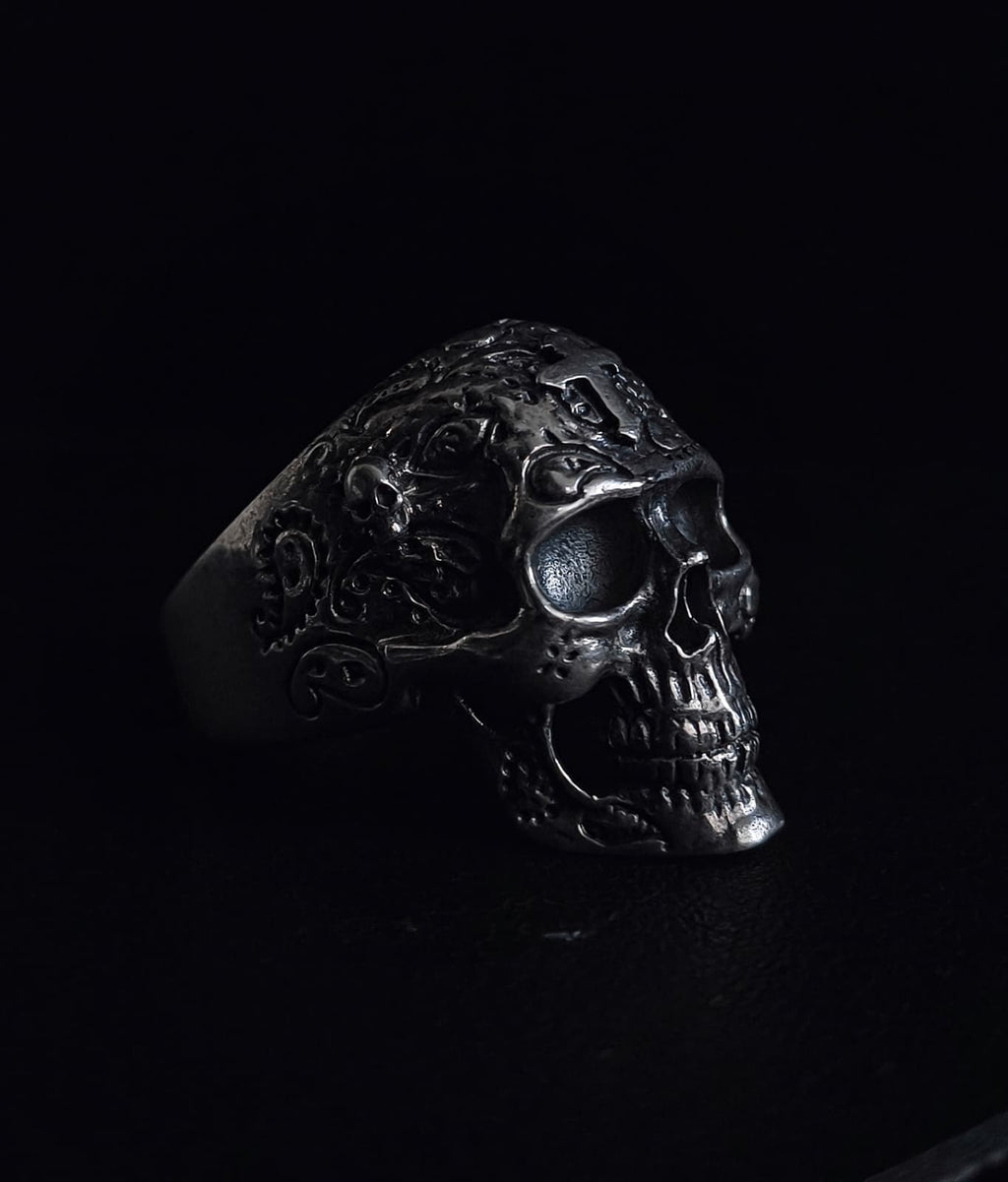 Sterling Silver Los Muertos Ring